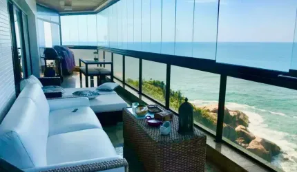 Apartamento com 4 suítes à venda  na Praia das Astúrias - Guarujá/SP.