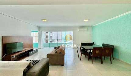 PERTO DO MAR - Apartamento com 3 dormitórios à venda, 185 m² por R$ 800.000 - Pitangueiras - Guarujá/SP
