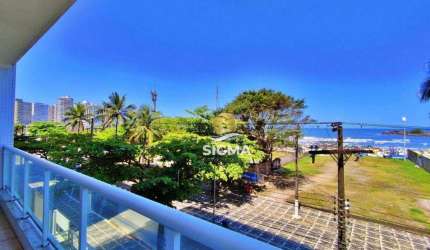 Apartamento com 3 dormitórios à venda, 155 m² por R$ 900.000,00 - Pitangueiras - Guarujá/SP