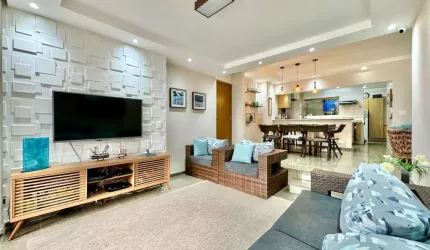 Apartamento com 4 dormitórios sendo 2 suítes à venda, 153 m² por R$ 1.500.000 - Jardim Astúrias - Guarujá/SP