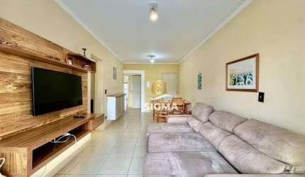Apartamento com 2 dormitórios à venda, 90 m² por R$ 500.000,00 - Pitangueiras - Guarujá/SP