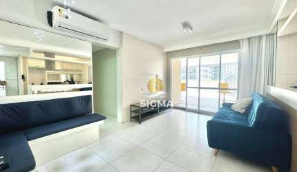 Apartamento com 3 quartos sendo 1 suíte á venda por R$ 1.500.000 ou aluguel por R$ 7.000,00 /mês - Pitangueiras - Guarujá/SP