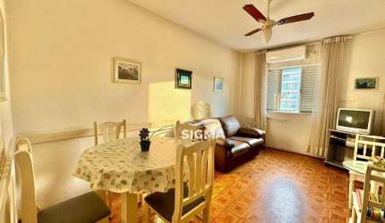 Apartamento com 1 quarto à venda na Praia das Pitangueiras - Guarujá/SP.