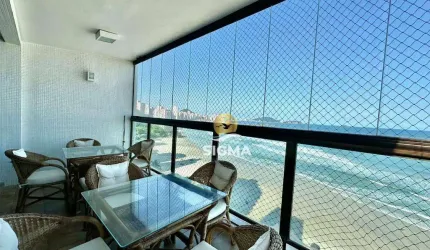 Apartamento com 4 quartos sendo 3 suítes à venda, 175 m² por R$ 1.800.000 - Jardim Astúrias - Guarujá/SP.