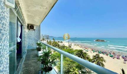 Apartamento com 3 suítes à venda, 160 m² por R$ 1.280.000 - Pitangueiras - Guarujá/SP.
