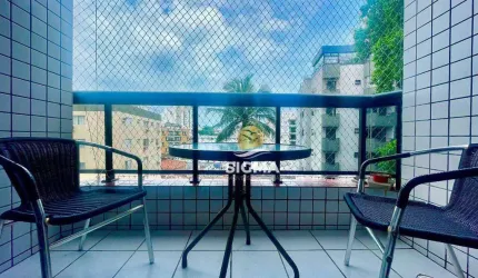 Apartamento com 2 quartos sendo 1 suíte à venda na Praia do Tombo - Guarujá/SP.