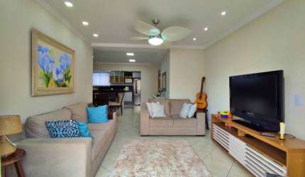 Apartamento com 4 dormitórios à venda, 160 m² por R$ 800.000,00 - Pitangueiras - Guarujá/SP