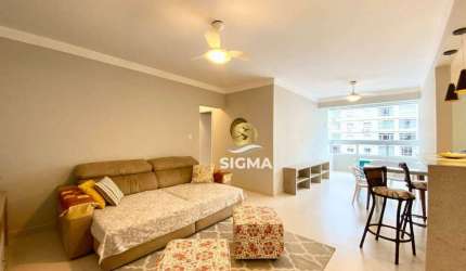 Apartamento com 2 quartos sendo 1 suíte à venda, 104 m² por R$ 720.000 - Pitangueiras - Guarujá/SP.