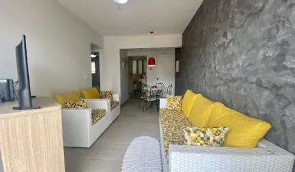 Apartamento com 2 dormitórios à venda, 70 m² por R$ 420.000,00 - Tombo - Guarujá/SP
