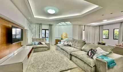 Apartamento com 4 suítes à venda por R$ 2.000.000 ou aluguel por R$ 9.000/mês - Pitangueiras - Guarujá/SP.