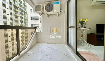 Apartamento com 3 quartos sendo 1 suíte à venda na Praia das Pitangueiras - Guarujá/SP.