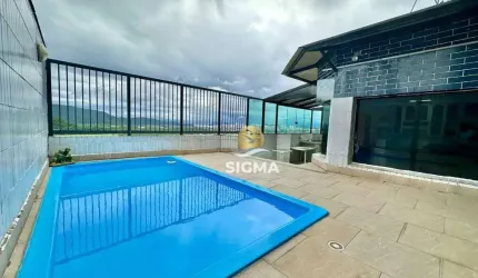 Cobertura com 3 quartos 1 suíte à venda, 165 m² por R$ 880.000 - Jardim Astúrias - Guarujá/SP.