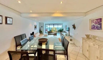 FRENTE MAR - Apartamento com 3 Suítes à venda na Praia das Pitangueiras - Guarujá/SP.