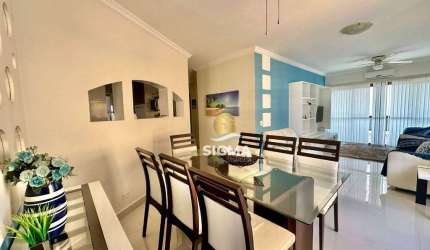 Apartamento com 4 dormitórios à venda, 130 m² por R$ 800.000,00 - Pitangueiras - Guarujá/SP