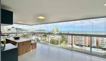 Apartamento com 3 quartos sendo1 suíte à venda, 107 m² por R$ 1.850.000 - Enseada - Guarujá/SP.
