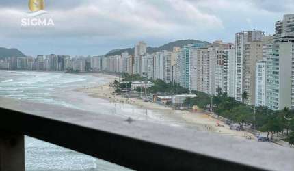 Apartamento com 4 dormitórios à venda na Praia das Pitangueiras, Guarujá/SP.