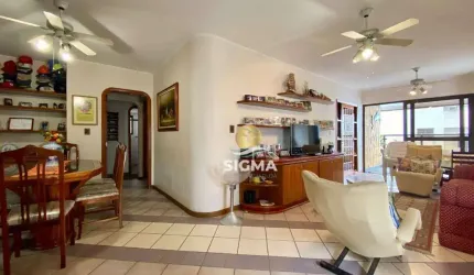 Apartamento com 3 quartos sendo 1 suíte à venda, 140 m² por R$ 735.000 - Pitangueiras - Guarujá/SP.
