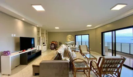 FRENTE MAR - Apartamento com 4 suítes à venda na Praia das Astúrias - Guarujá/SP.