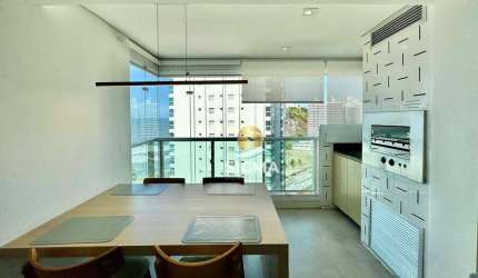VISTA MAR - Apartamento com 2 quartos sendo 1 suíte à venda, 84 m² por R$ 901.000 - Enseada - Guarujá/SP.
