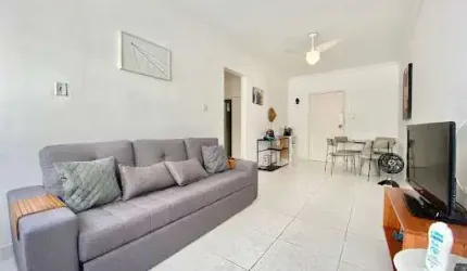 Apartamento com 1 dormitório à venda, 55 m² por R$ 318.000 - Pitangueiras - Guarujá/SP.