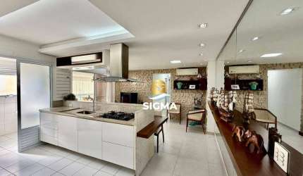 Apartamento com 3 quartos sendo 2 suítes à venda na Praia das Pitangueiras - Guarujá/SP.