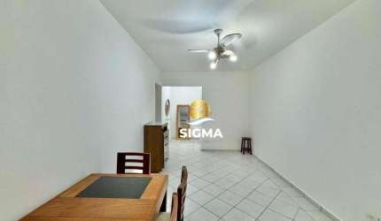Apartamento com 1 dormitório à venda, 50 m² por R$ 320.000,00 - Pitangueiras - Guarujá/SP