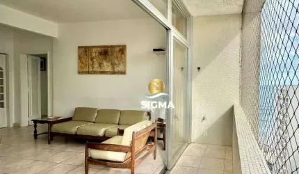 Apartamento com 2 dormitórios à venda, 95 m² por R$ 700.000 - Pitangueiras - Guarujá/SP.