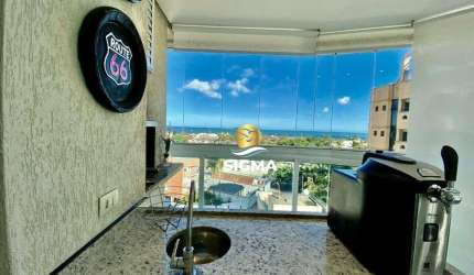 Apartamento com 3 dormitórios à venda, 130 m² por R$ 950.000,00 - Enseada - Guarujá/SP
