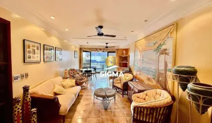 Apartamento com 4 dormitórios sendo 2 suítes à venda, 130 m² por R$ 560.000 - Enseada - Guarujá/SP.