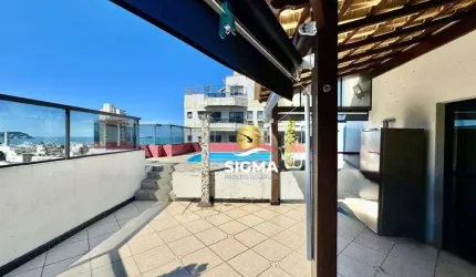 Cobertura com 2 dormitórios sendo 1 suíte  à venda, 131 m² por R$ 680.000 - Praia da Enseada - Guarujá/SP.