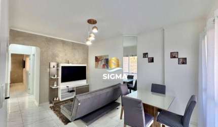 Apartamento com 2 dormitórios sendo 1 suíte  à venda, 75 m² por R$ 680.000 - Praia das Astúrias - Guarujá/SP.