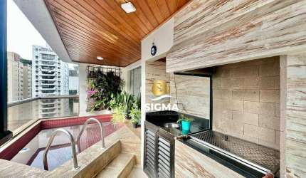 Apartamento com 3 Suítes à venda, 136 m² por R$ 850.000 - Pitangueiras - Guarujá/SP.