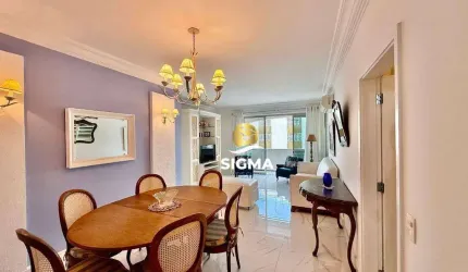 Apartamento com 3 dormitórios à venda, 130 m² por R$ 900.000,00 - Pitangueiras - Guarujá/SP