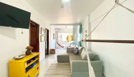 Apartamento com 1 dormitório à venda, 60 m² por R$ 350.000 - Jardim Astúrias - Guarujá/SP.