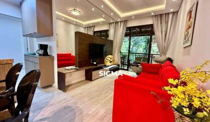 Apartamento com 2 dormitórios à venda, 85 m² por R$ 990.000,00 - Enseada - Guarujá/SP