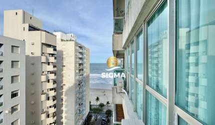 Apartamento com 3 quartos sendo 2 suítes à venda, 100 m² por R$ 850.000 - Pitangueiras - Guarujá/SP.