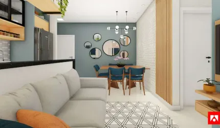 Apartamento à venda no Residencial Madre Pérola em Santa Bárbara d'Oeste.