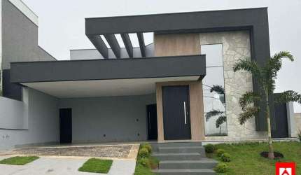 Casa à venda no Residencial Mac Knight em Santa Bárbara d'Oeste com 3 quartos (3 suítes) e 3 vagas de garagem