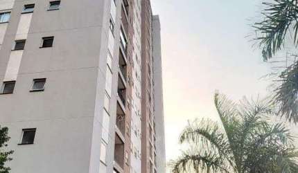 Apartamento para locação no Condomínio Kairós em Santa Bárbara d'Oeste com 2 quartos, sendo 1 suíte e 2 vagas de garagem.