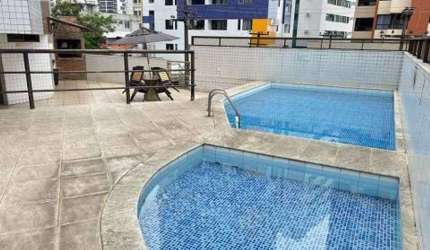 Apartamento para venda com 100 metros quadrados com 3 quartos em Boa Viagem - Recife - PE