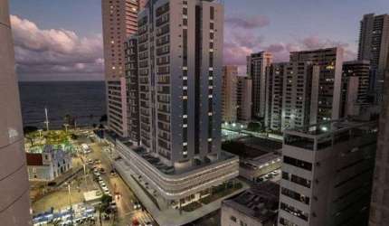 Apartamento na Pracinha de Boa Viagem | vista mar | 1 ou 2 quartos | novo | lazer completo - #Recife