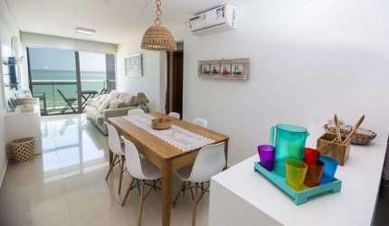 Apartamento na Avenida Boa Viagem | 45m² e 50m² | varanda vista mar | lazer completo