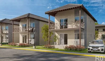 Casa de condomínio para venda com 107 metros quadrados com 4 quartos