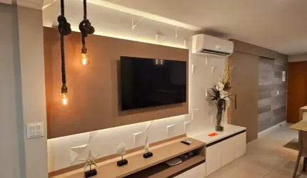 Apartamento Luxo Mobiliado Carneiros 100m do Mar