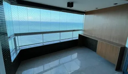 Apartamento na Av. Boa Viagem | andar alto | 187m² | 4 suítes | lazer completo em Pina - Recife - PE
