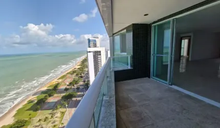 Apartamento na Av. Boa Viagem | 187m² | 4 suítes | andar alto | lazer completo em Pina - Recife - PE
