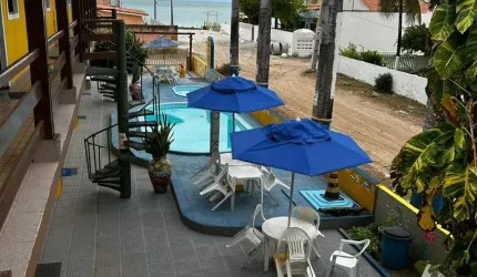 Pousada INTEIRA mobiliada | 12 apartamentos | beira mar de ITAMARACÁ | piscina | boa rentabilidade.