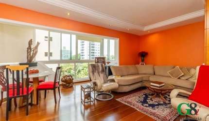 Apartamento com 3 quartos à venda na Avenida Jurema, 641, Moema, São Paulo por R$ 1.150.000