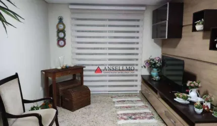 Apartamento à venda, 86 m² por R$ 585.000,00 - Vila Pires - Santo André/SP