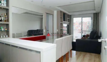 Apartamento com 2 dormitórios à venda, 56 m² por R$ 410.000,00 - Vila Campestre - São Bernardo do Campo/SP